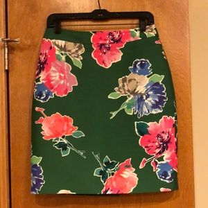 Kate Spade Floral Skirt